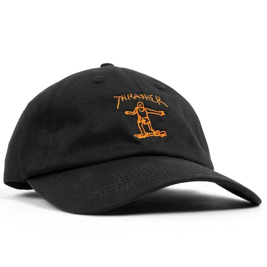 Thrasher Gonz Old Timer Hat - Black/Orange