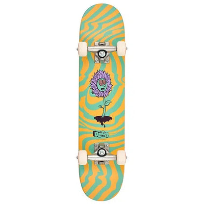 Deca Kids Timothy Micro Complete Skateboard - Green / Yellow