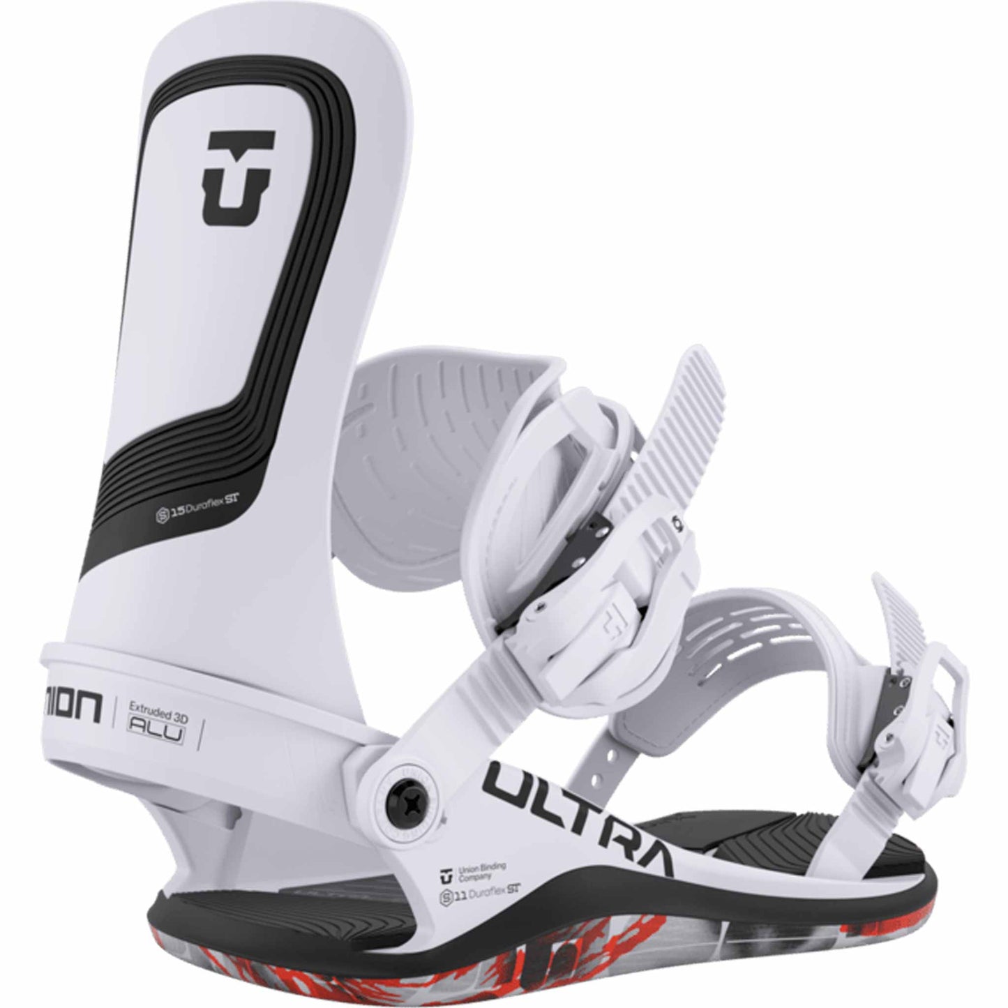2026 Union Ultra Mens Snowboard Bindings - Ice Grey