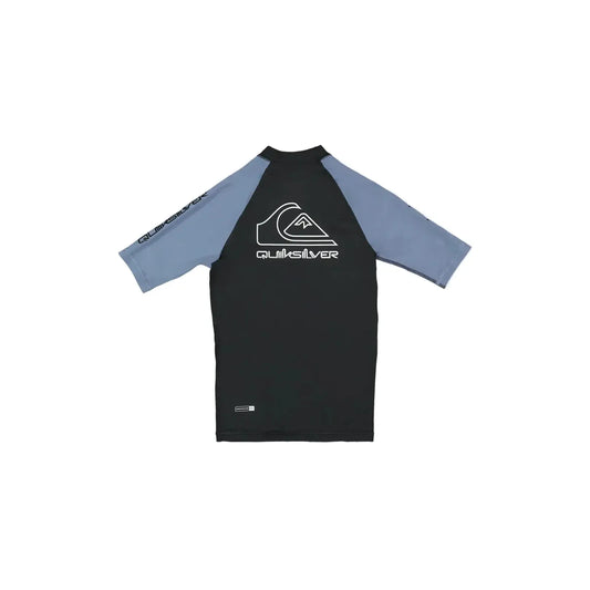 2026 Quiksilver On Tour Youth SS Rash Vest - China Blue