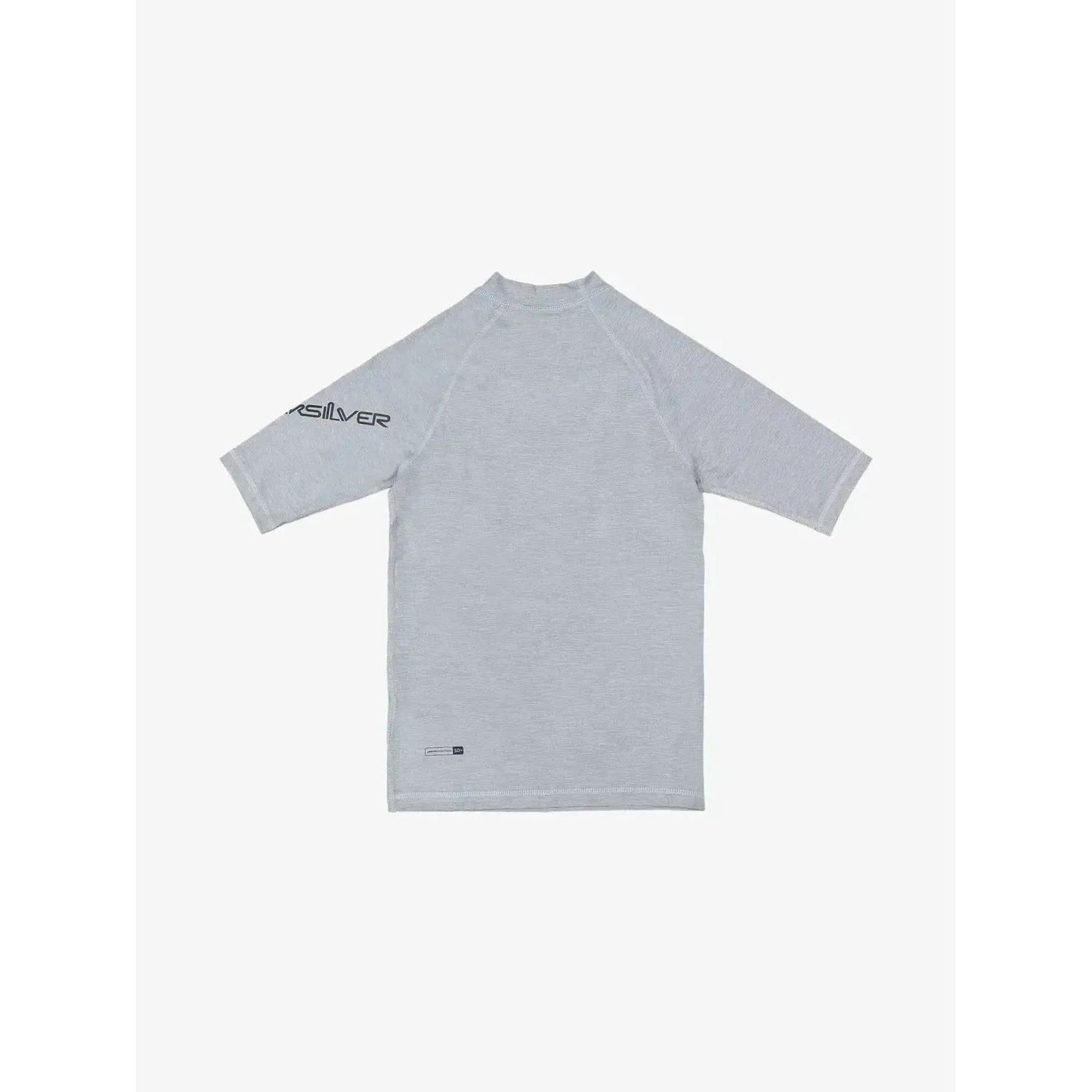 2026 Quiksilver All Time Youth SS Rash Vest - Quarry Heather