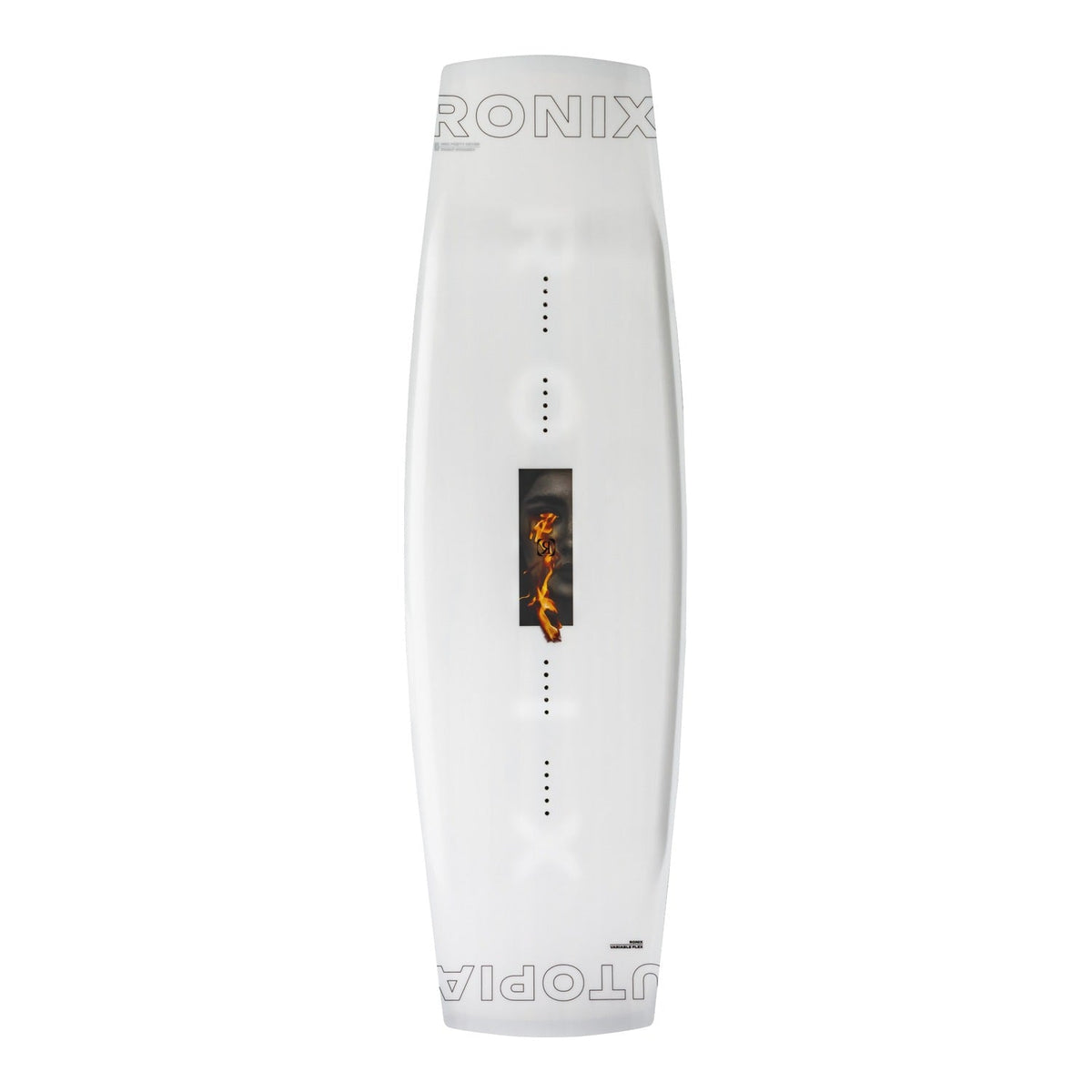 2027 Ronix Utopia Wakeboard White Fire — topsheet