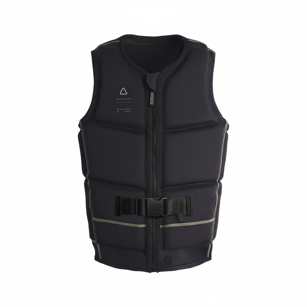 Wakeboard vest on white background