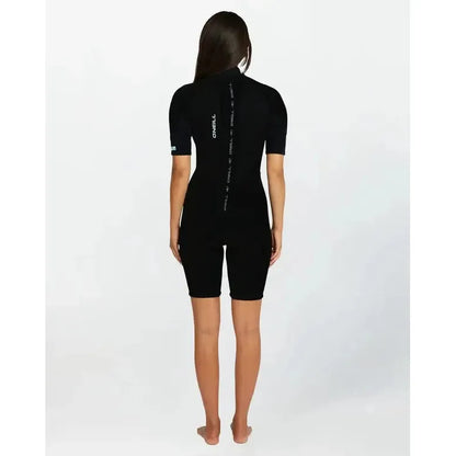 2026 O'Neill Women's Reactor SS 2mm Spring Suit - Black