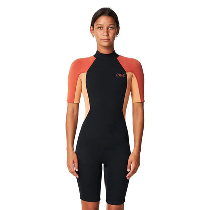 2025 O'Neill Womens Reactor 2 BZ SS 2mm Springsuit