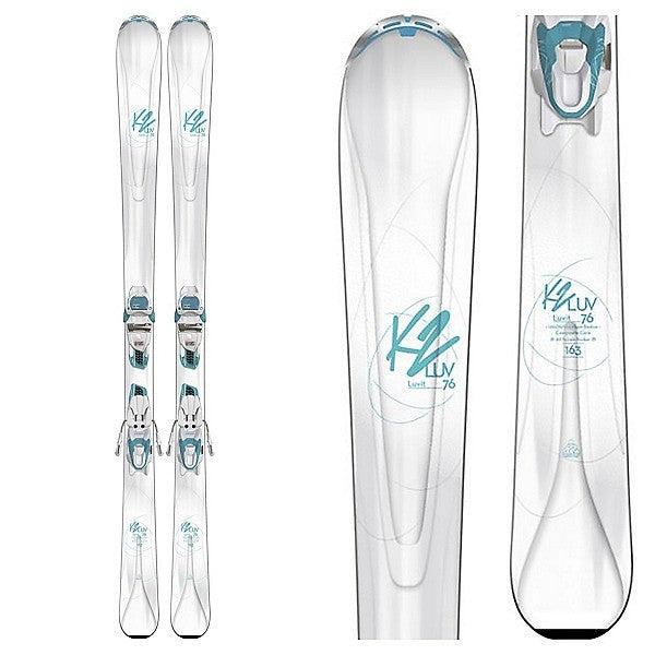 K2 - Luv 78ti Snow Skis With Marker ER3 10 Compact Bindings