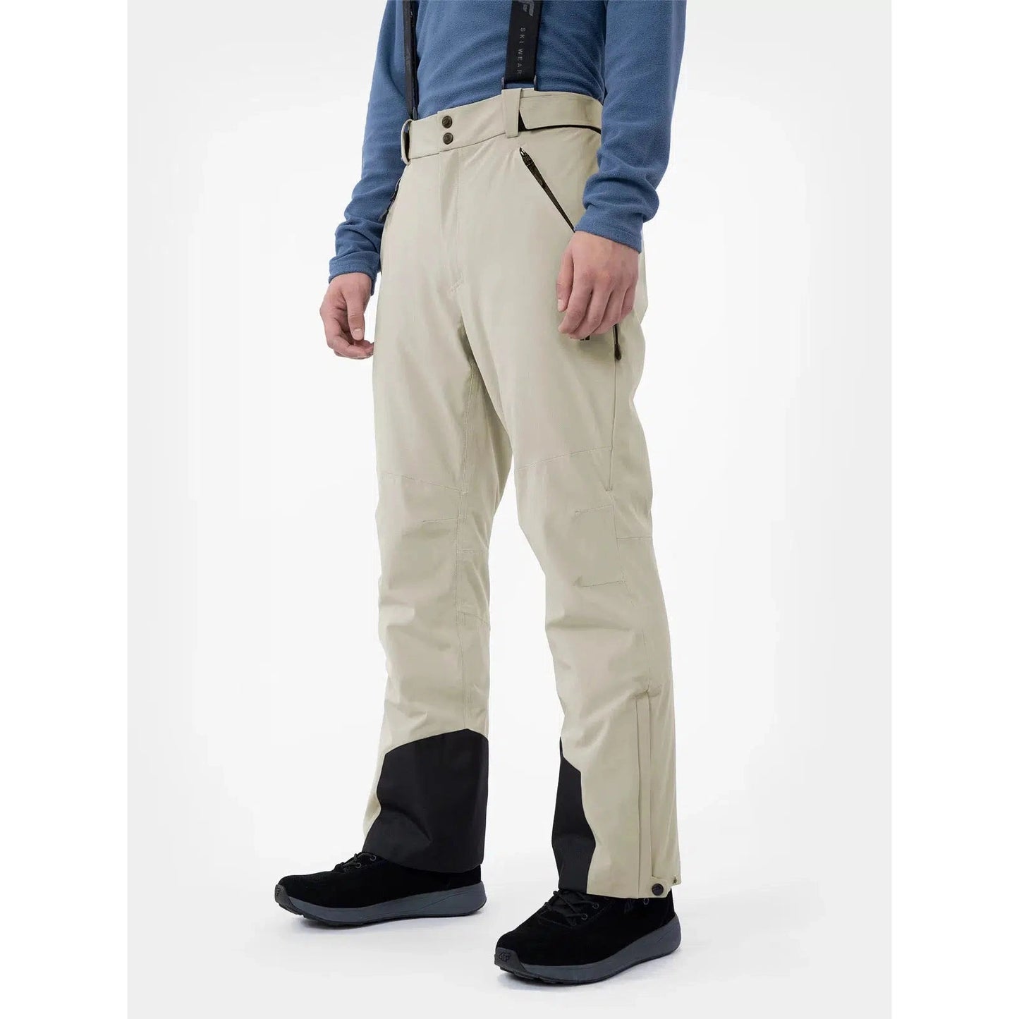 Light grey 2025 ski pants