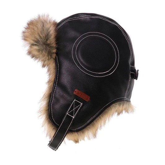 XTM Leather Bomber Snow Hat